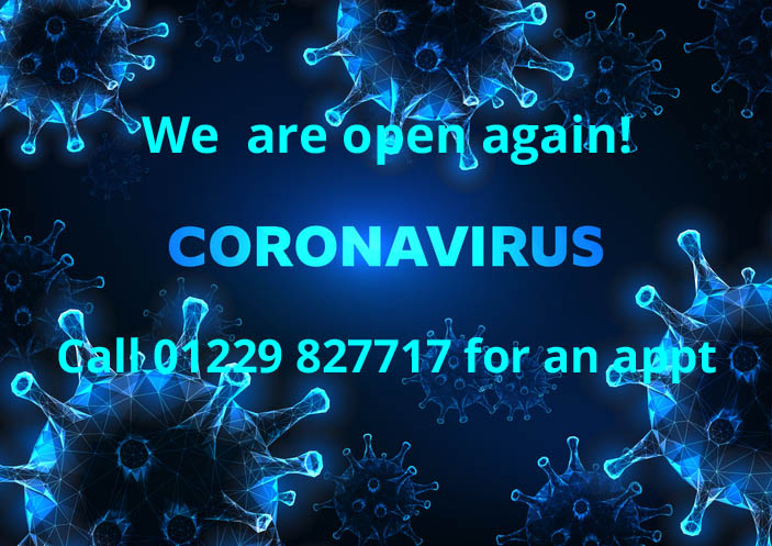 Coronavirus reopening banner